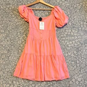pink lumiere dress